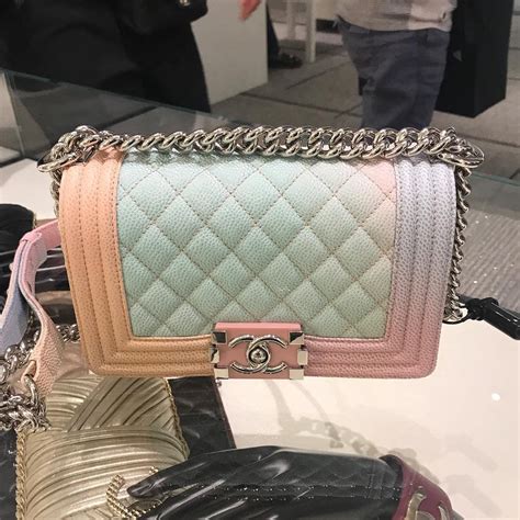 chanel small rainbow boy chanel flap bag|chanel boy bag inside.